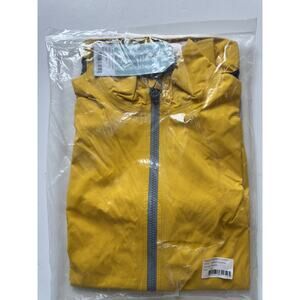 Cafe Du Cycliste Suzette Rain Jacket Lemon Chrome Medium